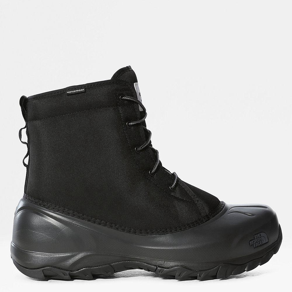 The North Face Tsumoro Ανδρικα Μπότες - Μαυρα / Βαθυ Γκρι (NZIH16402)